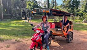 Capture the vibrant charm of Cambodia’s urban gem